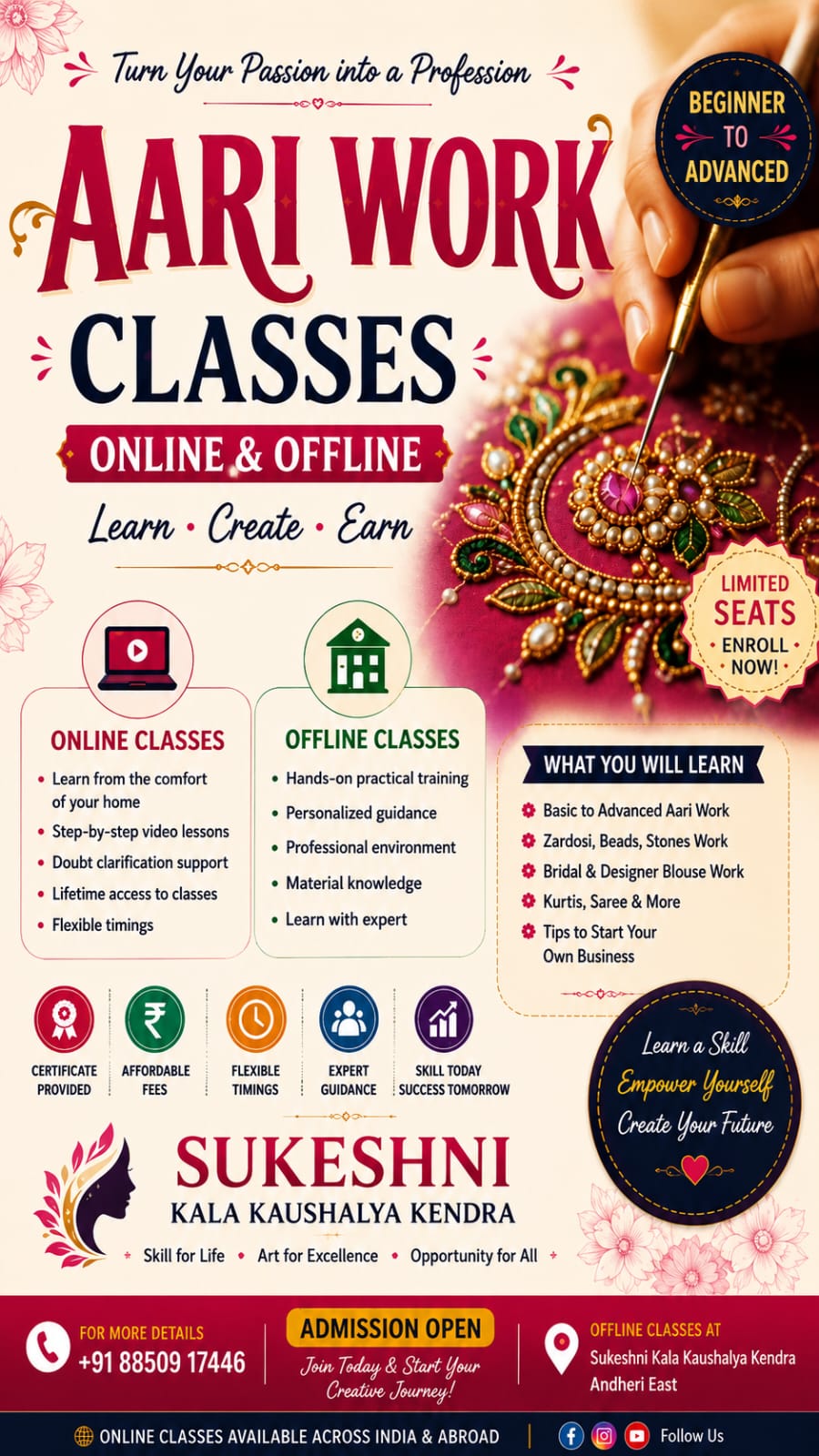 sukeshni kala Kaushalya kendra — Art & Craft in Andheri East, Mumbai