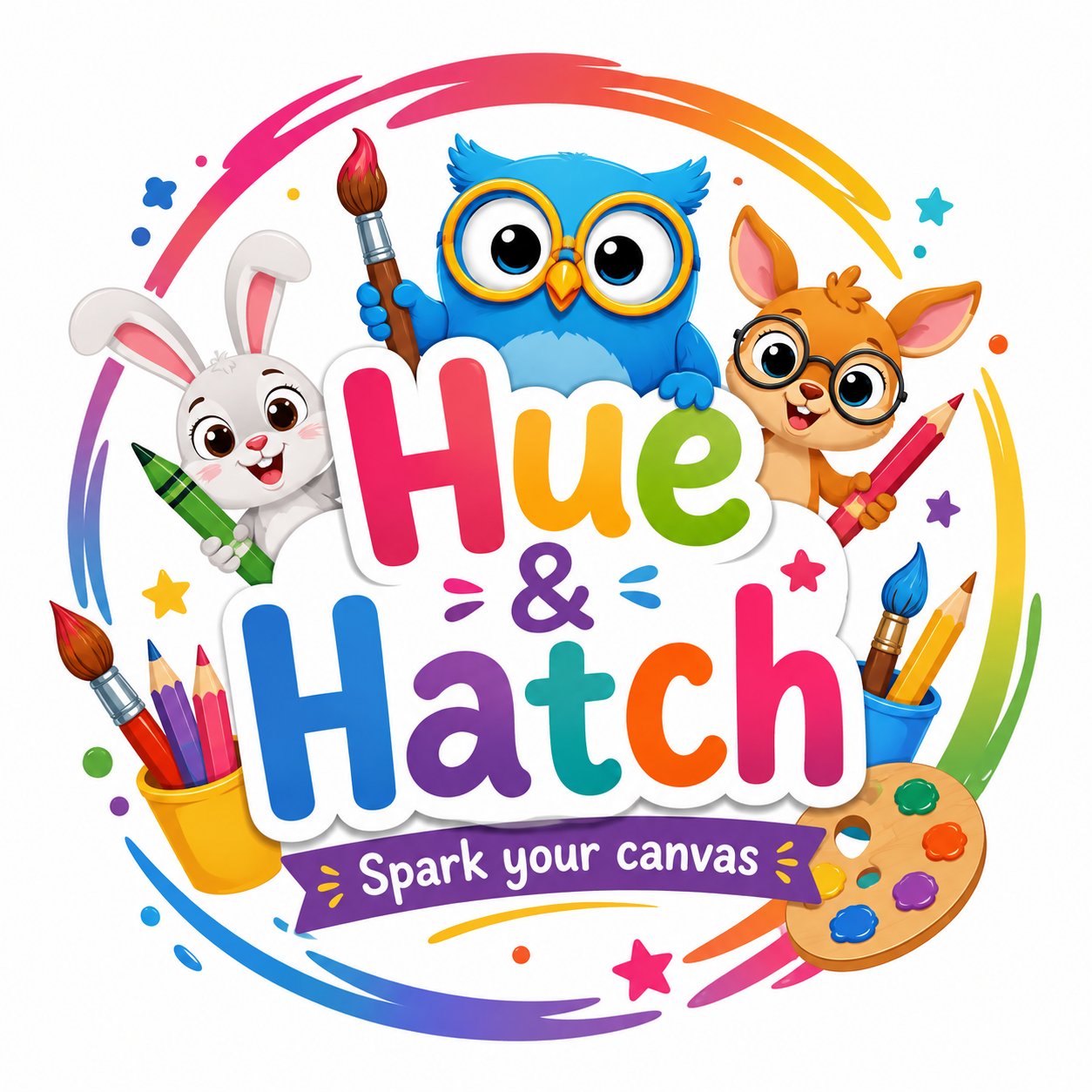 Hue & Hatch — Art & Craft in Acharya Vihar Square